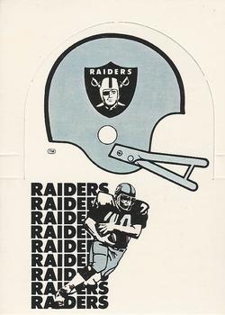 1976 Sunbeam NFL Stand-ups - No Sunbeam Logo #NNO Oakland Raiders Front