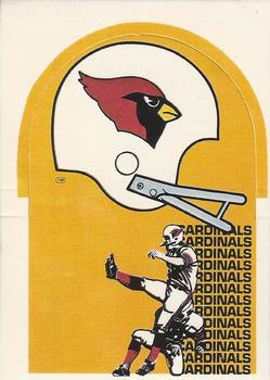 1976 Sunbeam NFL Stand-ups - No Sunbeam Logo #NNO St. Louis Cardinals Front