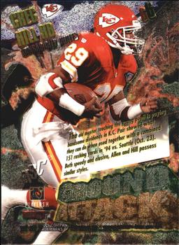 1995 Stadium Club - Ground Attack Members Only #G6 Marcus Allen / Greg Hill Back
