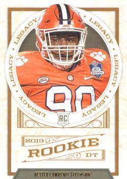 2019 Panini Legacy #161 Dexter Lawrence Front