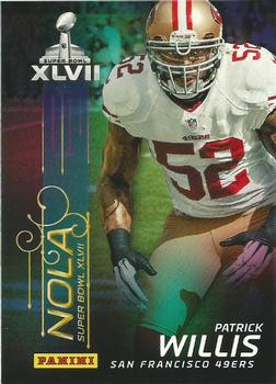 2013 Super Bowl XLVII NFL Experience #8 Patrick Willis Front