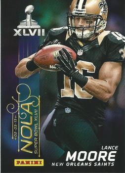 2013 Super Bowl XLVII NFL Experience #5 Lance Moore Front