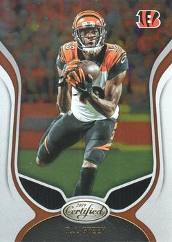2019 Panini Certified #16 A.J. Green Front