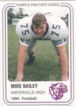 1994 Waterville Purple Panthers #NNO Mike Bailey Front