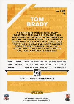 2019 Donruss #162V Tom Brady Back