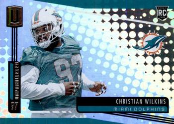 2019 Panini Unparalleled #213 Christian Wilkins Front