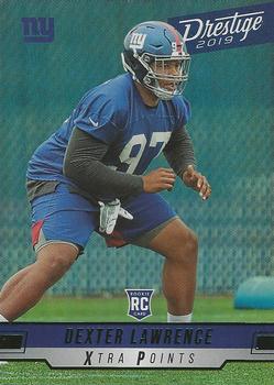 2019 Panini Prestige - Xtra Points Green #210 Dexter Lawrence Front