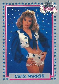 1992 Enor Dallas Cowboys Cheerleaders #37 Carla Waddill Front