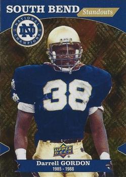 2017 Upper Deck Notre Dame 1988 Champions - South Bend Standouts #SBS-8 Darrell Gordon Front