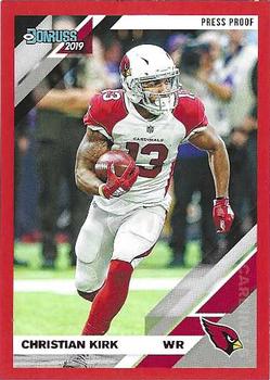 2019 Donruss - Press Proof Red #12 Christian Kirk Front