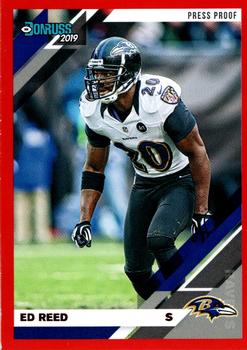 2019 Donruss - Press Proof Red #32 Ed Reed Front
