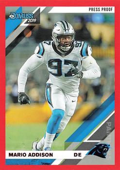 2019 Donruss - Press Proof Red #45 Mario Addison Front