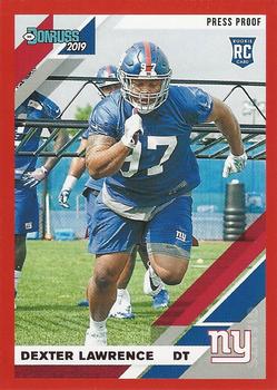 2019 Donruss - Press Proof Red #257 Dexter Lawrence Front