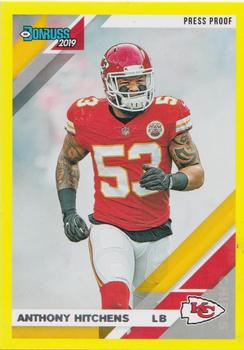 2019 Donruss - Press Proof Yellow #5 Anthony Hitchens Front