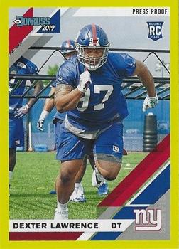 2019 Donruss - Press Proof Yellow #257 Dexter Lawrence Front