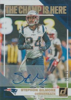 2019 Donruss - The Champ is Here Autographs #CH-11 Stephon Gilmore Front