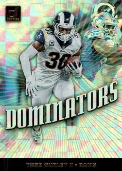 2019 Donruss - Dominators #DOM-28 Todd Gurley II Front