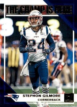 2019 Donruss - The Champ is Here #CH-11 Stephon Gilmore Front