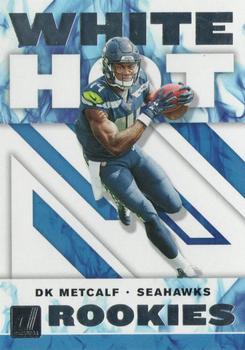 2019 Donruss - White Hot Rookies #WHR-7 DK Metcalf Front