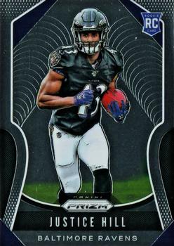 2019 Panini Prizm #328 Justice Hill Front