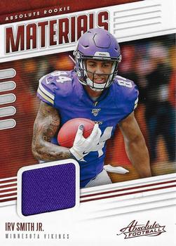 2019 Panini Absolute - Absolute Rookie Materials #RM-21 Irv Smith Jr. Front