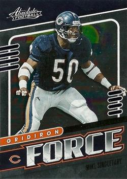 2019 Panini Absolute - Gridiron Force #5 Mike Singletary Front