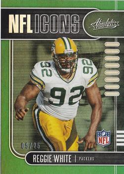 2019 Panini Absolute - NFL Icons Spectrum Green #20 Reggie White Front