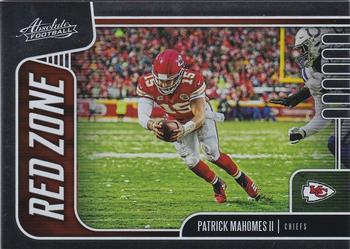 2019 Panini Absolute - Red Zone #7 Patrick Mahomes II Front