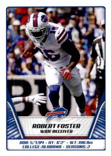 2019 Panini Stickers #38 Robert Foster Front