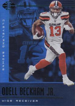2019 Panini Illusions - Trophy Collection Sapphire #12 Odell Beckham Jr. Front