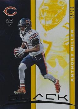 2019 Panini Black - Gold #9 Anthony Miller Front