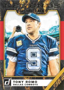 2019 Donruss - Legends of the Fall Red #LF-6 Tony Romo Front
