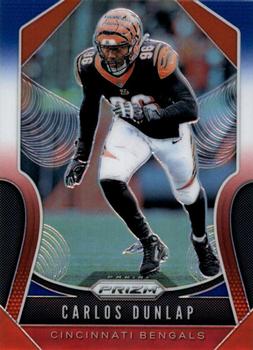 2019 Panini Prizm - Red White and Blue #82 Carlos Dunlap Front