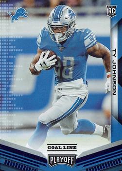 2019 Panini Playoff - Goal Line #282 Ty Johnson Front