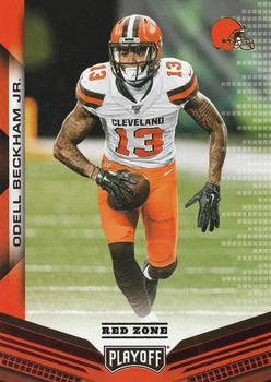 2019 Panini Playoff - Red Zone #37 Odell Beckham Jr. Front