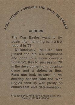 1976 Sunbeam SEC Stand-ups #NNO Auburn War Eagle Back