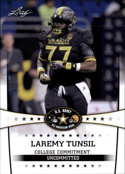 2013 Leaf U.S. Army All-American Bowl Retail #66 Laremy Tunsil Front