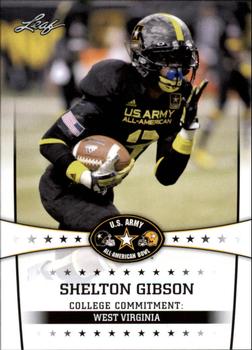 2013 Leaf U.S. Army All-American Bowl Retail #84 Shelton Gibson Front