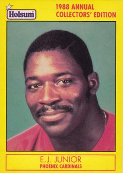 1988 Holsum Phoenix Cardinals #4 E.J. Junior Front