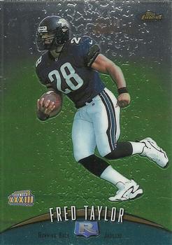 1998-99 Finest Super Bowl XXXIII Jumbos - Promos #4 Fred Taylor Front