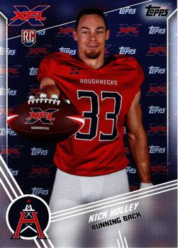 2020 Topps XFL #158 Nick Holley Front