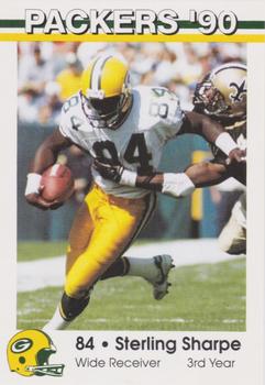1990 Green Bay Packers Police - Chilton Police Department #12 Sterling Sharpe Front