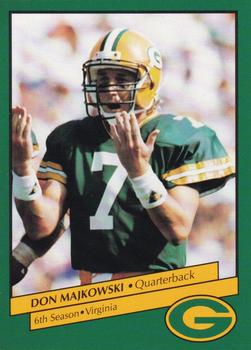 1992 Green Bay Packers Police - WIXK Radio - New Richmond, New Richmond Police Department #6 Don Majkowski Front
