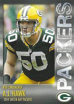 2014 Green Bay Packers Police - Fond du Lac Police Department, The Cops 4 Kids Foundation #13 A.J. Hawk Front