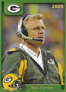 2005 Green Bay Packers Police - Portage County Sheriff's Department #01 Mike Sherman Front