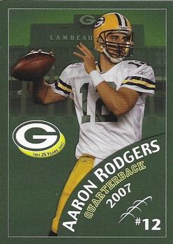 2007 Green Bay Packers Police - Portage County Sheriffs Department #4 Aaron Rodgers Front