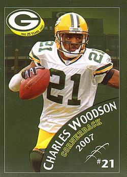 2007 Green Bay Packers Police - Watertown Police Department #19 Charles Woodson Front