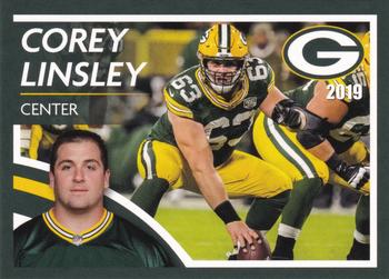 2019 Green Bay Packers Police - Nicolet Wealth Management #8 Corey Linsley Front