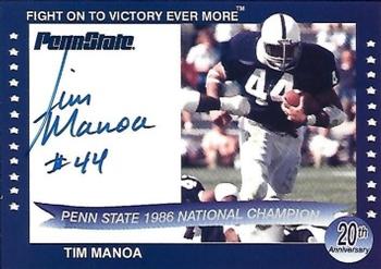 2007 TK Legacy Penn State Nittany Lions - National Champion Autographs #1986D Tim Manoa Front