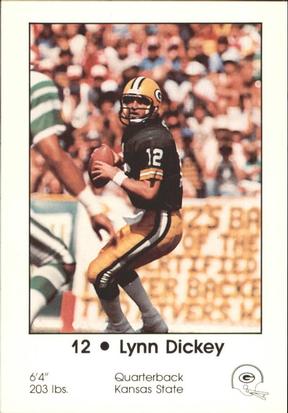 1983 Green Bay Packers Police - Your Local Law Enforcement Agency #NNO Lynn Dickey Front